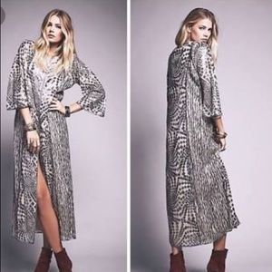 Anna Sui Free People sequin caftan S